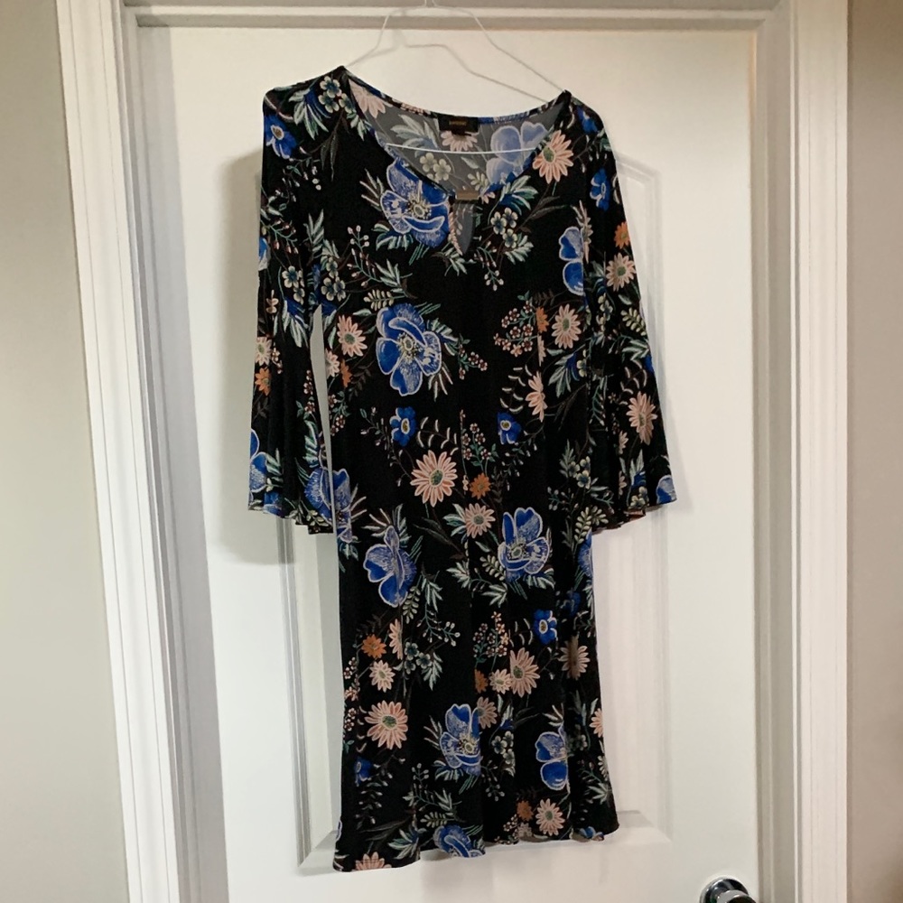 Black Floral Dress